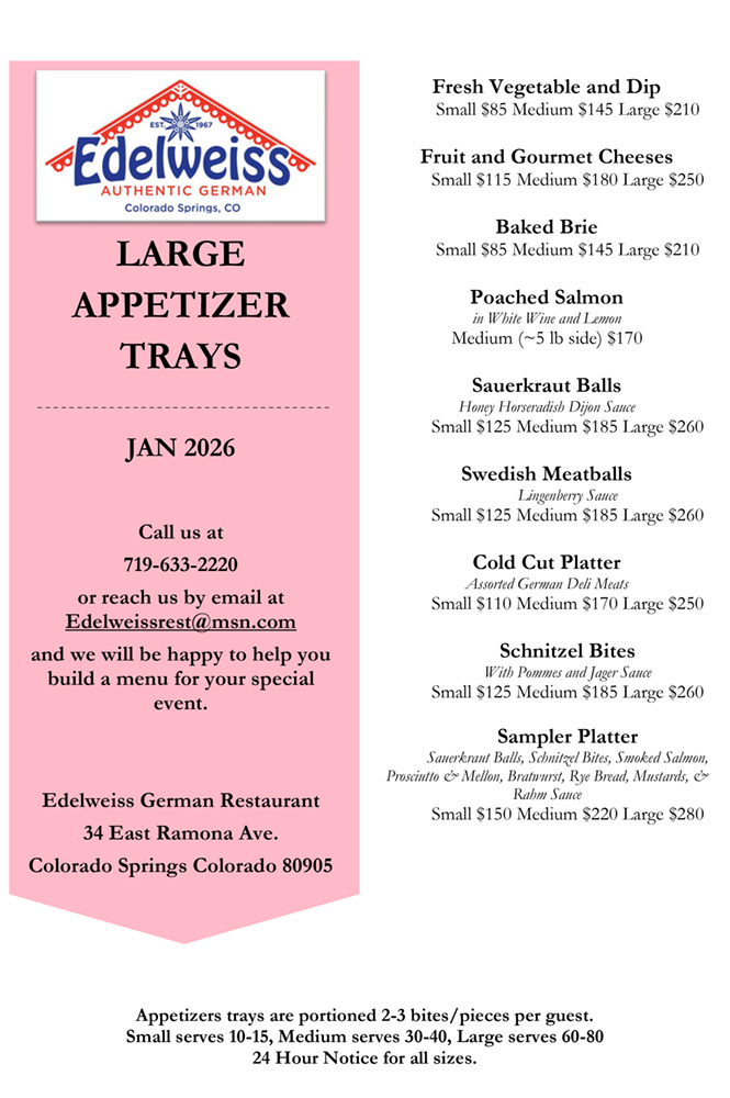 Large Appetizer Trays 2026