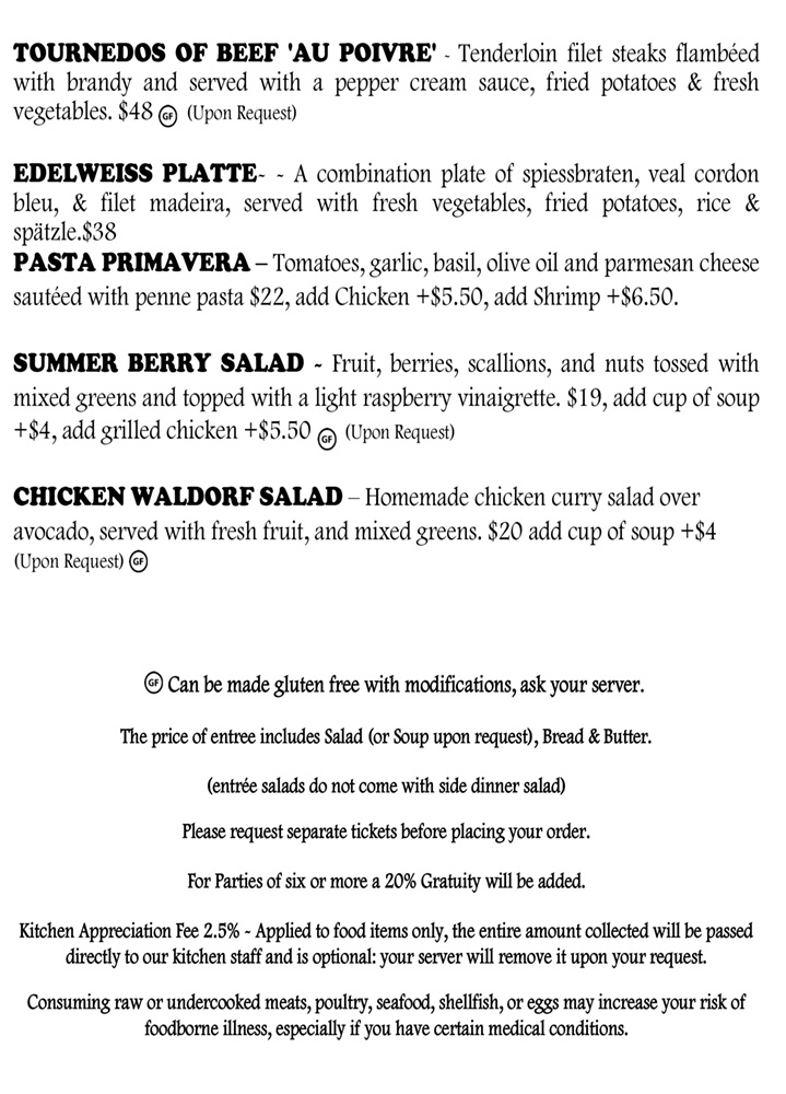 Edelweiss Mothers Day 2026